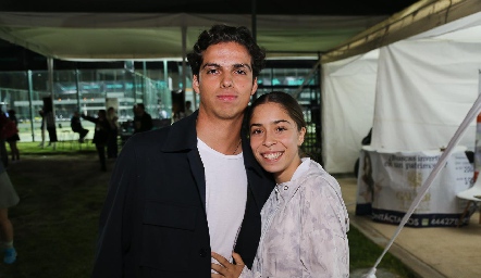  José Emilio Zapata y Romina Gaviño.