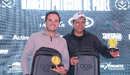  David Tamez y Leonardo Buendía.