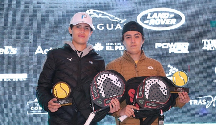 José Luis de Alba y Benjamín García.