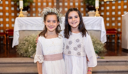  Carlota Trampe y Paula Labastida.