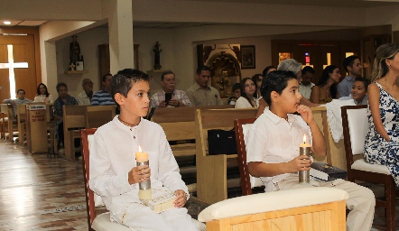  André y Sebastián.