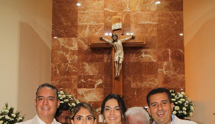  Papás y padrinos.
