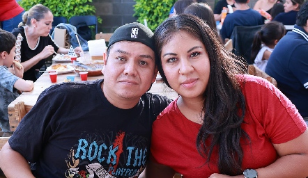  Rogelio Gordoa y Mayra Fabían.