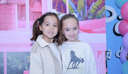  María José Narváez y Marietta Valle.