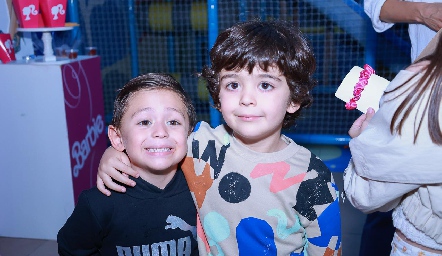  Marcelo Zúñiga y Gastón Valdés.