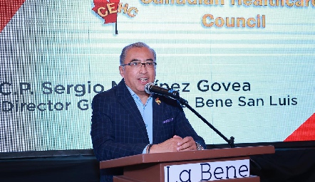  Dr. Sergio Martínez, Director General de la Bene.