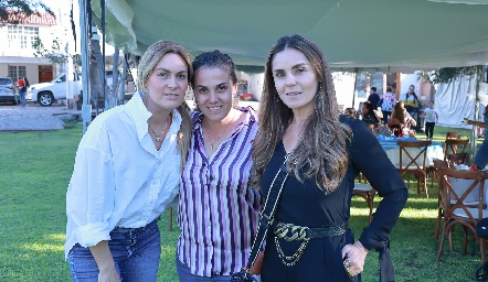  Sofía Ruiz, Anabel y Claudia Pérez.