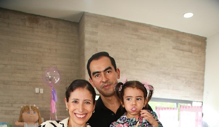  Luz María, César, André y Lucero.