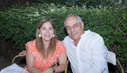  Aida Siller e Hilario Alramirano.