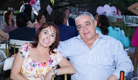  Susana Rangel y Alberto Lozano.