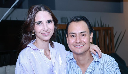  Marina Jourdain y Ricardo Leos.