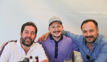  Alejandro Zamanillo, Horacio Lizaola y Eduardo Ramos.