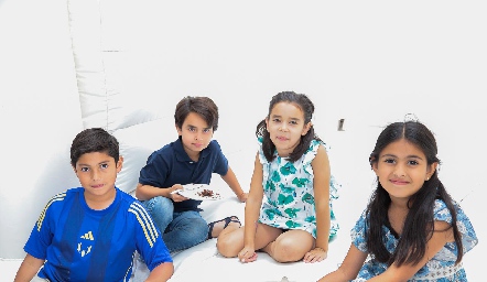  Fer Rojo, Juan Carlos Conde, Ale Conde y Barbarita Rojo.