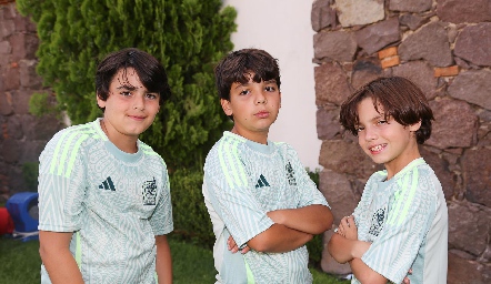  Joselo, Patricio y Juan Pablo.