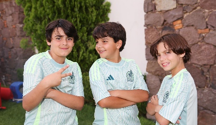  Joselo, Patricio y Juan Pablo.