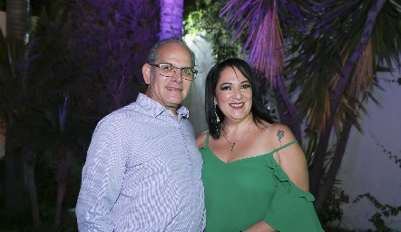  Fernando Mata y Aidé Hervert.