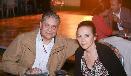 Arturo Sandoval y Lorena Guerra.