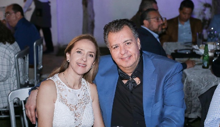  Bertha Arjona y Miguel Rubalcaba.