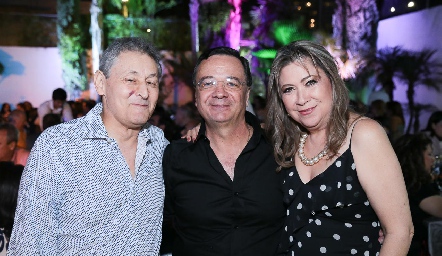  Alfonso Díaz de Sandi, Luis Obregón y Mari Cruz Limas.