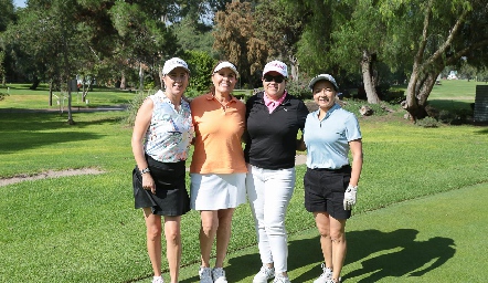  Carmen Arribas, Cristi Cano, Nancy Gámez y Laura Magaña.