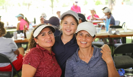  Faustina Trujillo, Emma y Alejandra Mireles.