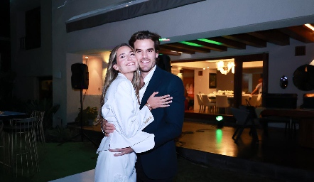 Ana Victoria de la Rosa y Alfredo Cano.