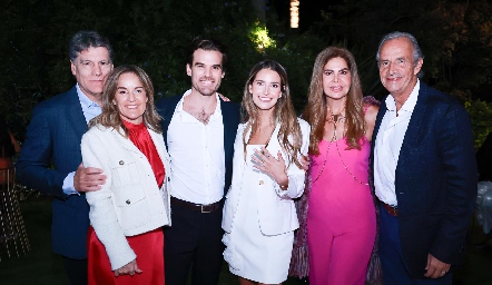  Alfredo Cano, Catalina Martínez de Cano, Alfredo Cano, Ana Victoria de la Rosa, Martha Diez Gutiérrez y Francisco de la Rosa.