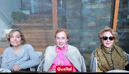  Conchita Lafuente, Anna Astrid Werge y Laura Muñiz.