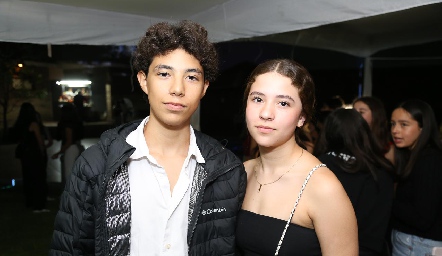  Tavo Salinas y Fátima Manzur.