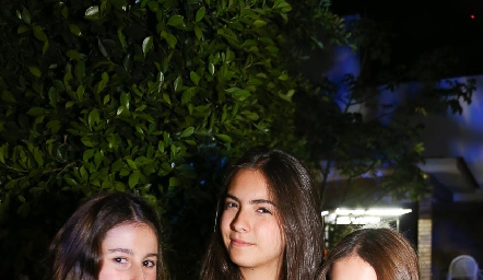  Mila Salgado, Patricia Gómez y Majo Zorrilla.