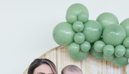  Paulina Nava con su hijo Mateo.