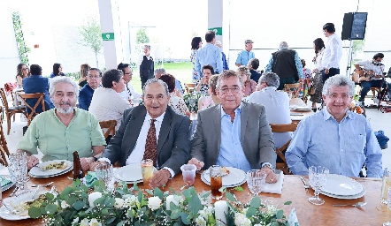  Jorge Noyola, Carlos Ruiz, José Luis Osorio y Carlos Alejandro Noyola.