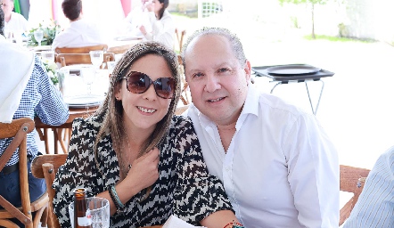  Carolina Lozano y Alejandro Nava.