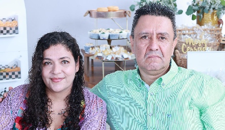  Tania López y Bernardo Zárate.