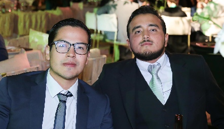  José Pablo Gallegos y Memo Hernández.