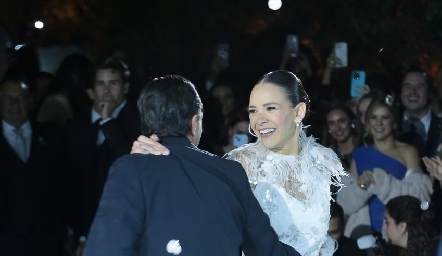  Abraham Gallegos y Sofía Buendía.