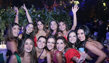  Las amigas de la novia.