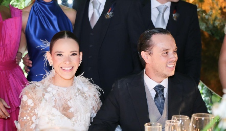  Sofía Buendía y Abraham Gallegos.