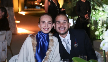 Wendy García y Carlos Buendía.