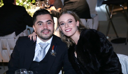  Juan Chalita y Carolina Zárate.