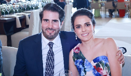  Juan Pablo Fernández y Cristina Andere.
