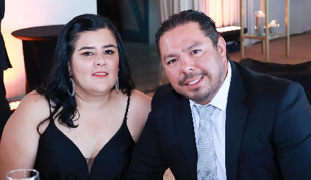  Alejandra Gutiérrez y Christian Salazar.