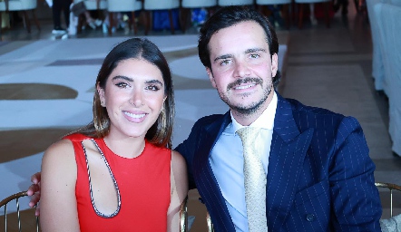  Mayra Díaz de León y Sebastián Safont.