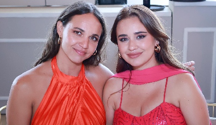  María José Mata y Andrea Olivares.
