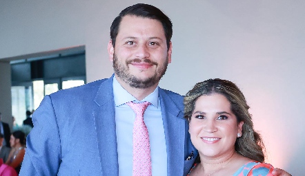  Oscar Zule y María José Cordero.