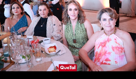  Mónica Gordoa, Lourdes Cabello, Clara Perogordo y Alicia Vertiz.