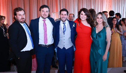  Ricardo Rubín, Kevin, Alfonso Galán, Matilde Galán y Carla Galán.