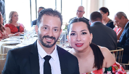  Maní Romo y Olga Tapia.