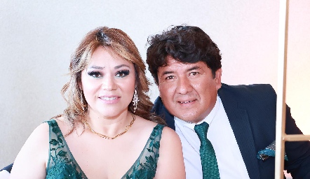  Carla Sánchez y Mauricio Velázquez.