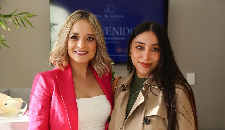  Alejandra Lozano y Dani Andrade.
